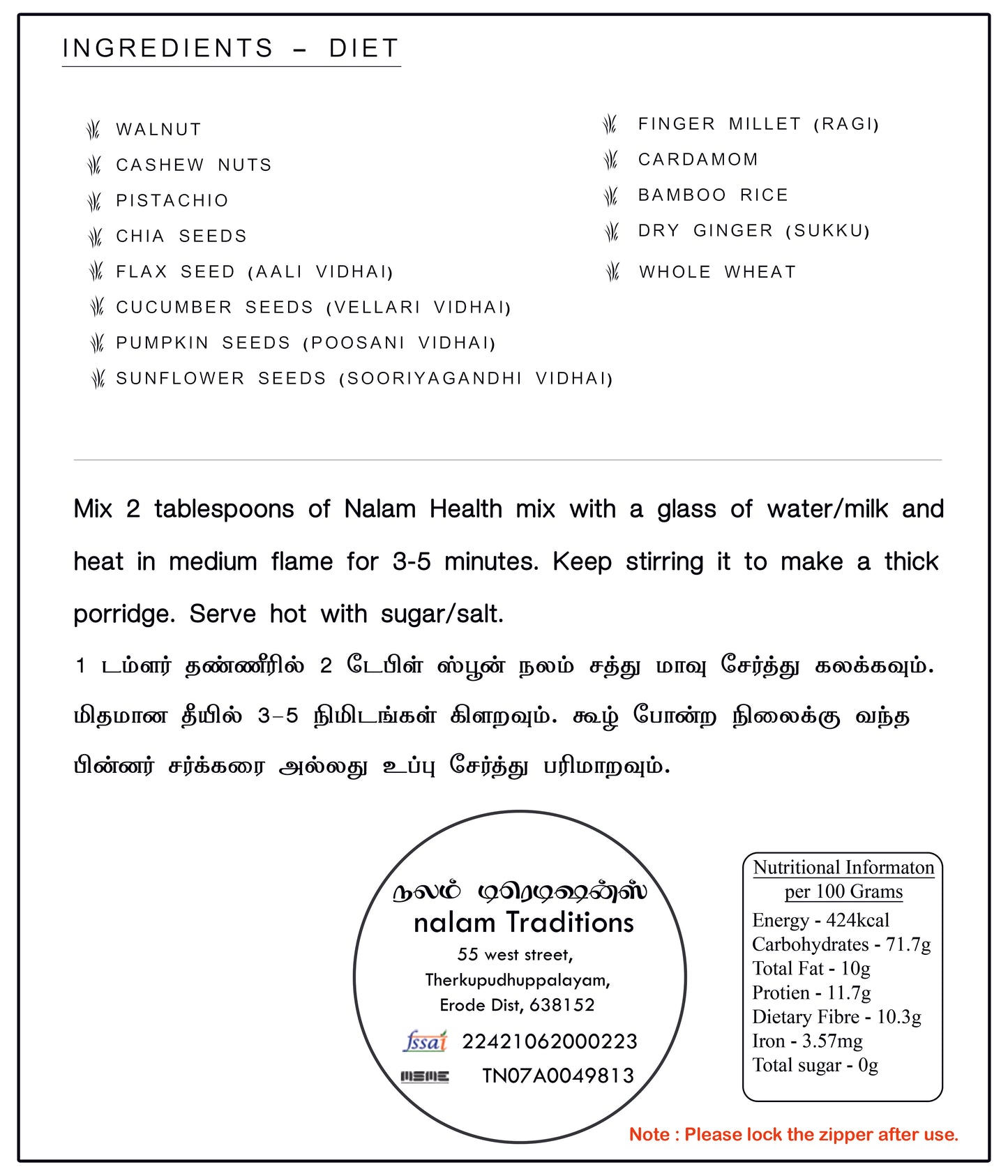 Diet healthmix