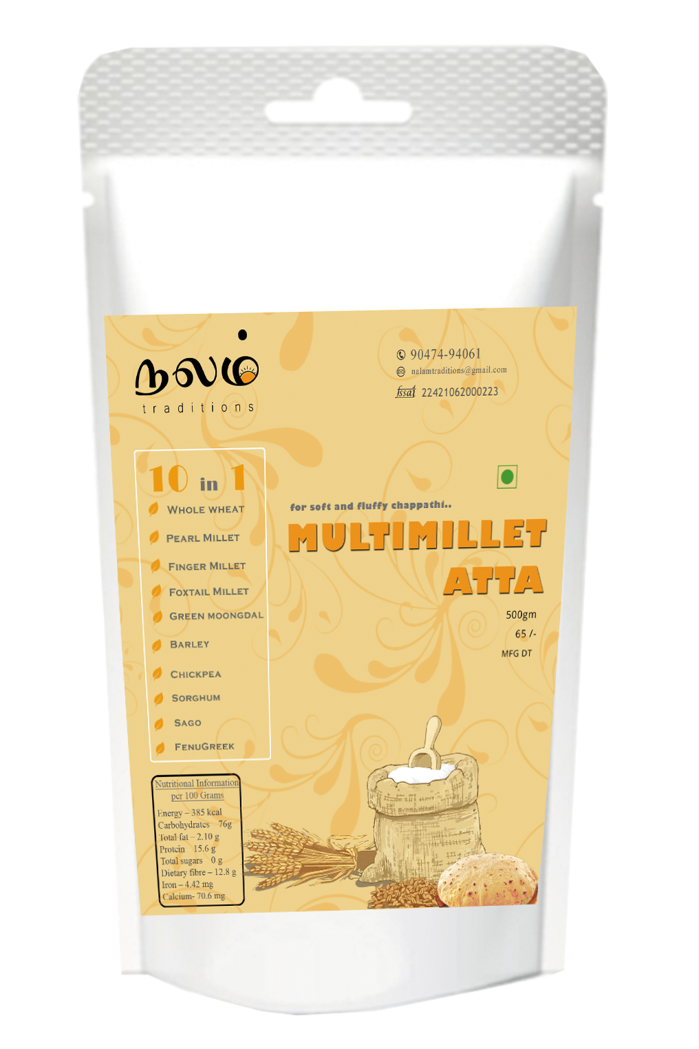 Multi-Millet wheat flour