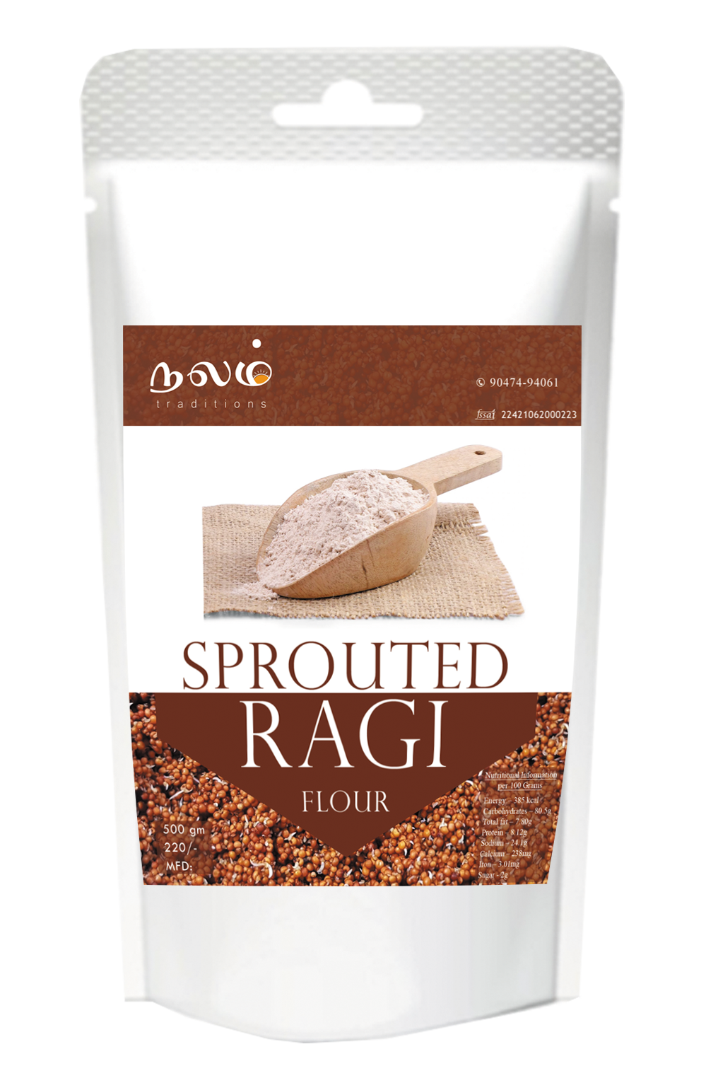 Sprouted Ragi flour