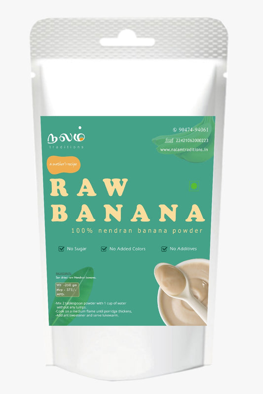 Raw Nendran Banana Powder