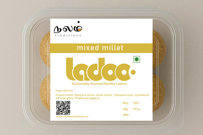Mixed millet laddu