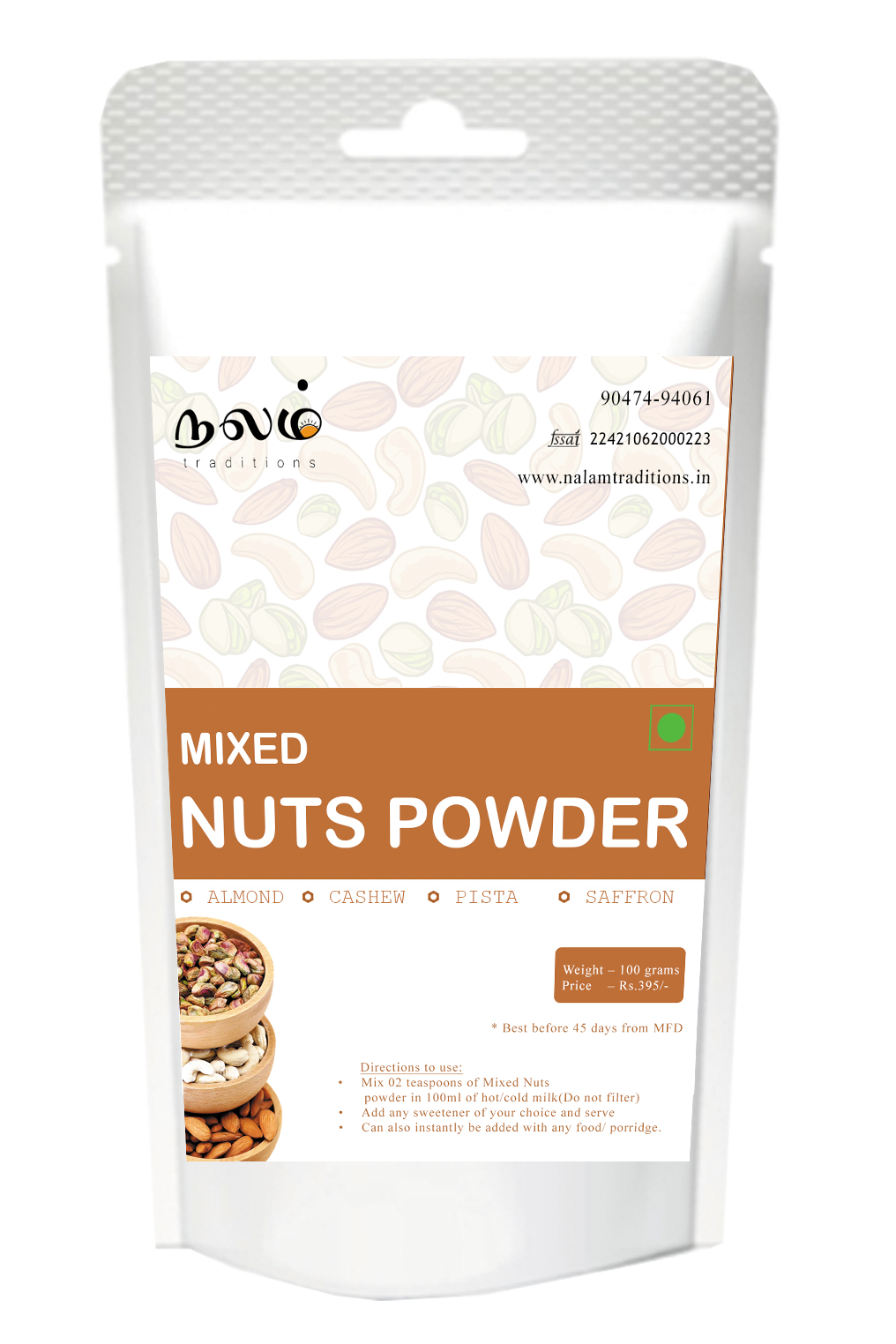 Mixed Nuts Powder
