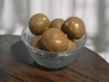 Green moong dal laddu