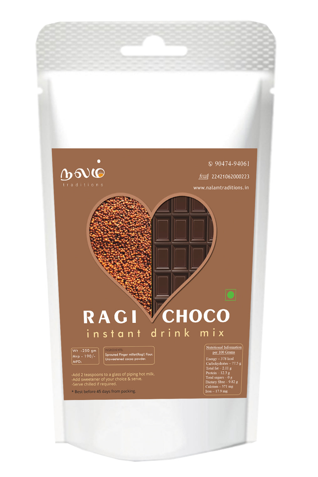 Ragi Choco Instant drink mix